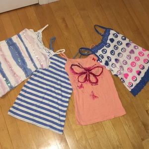 ***4 PACK*** Cute Justice detailed camis